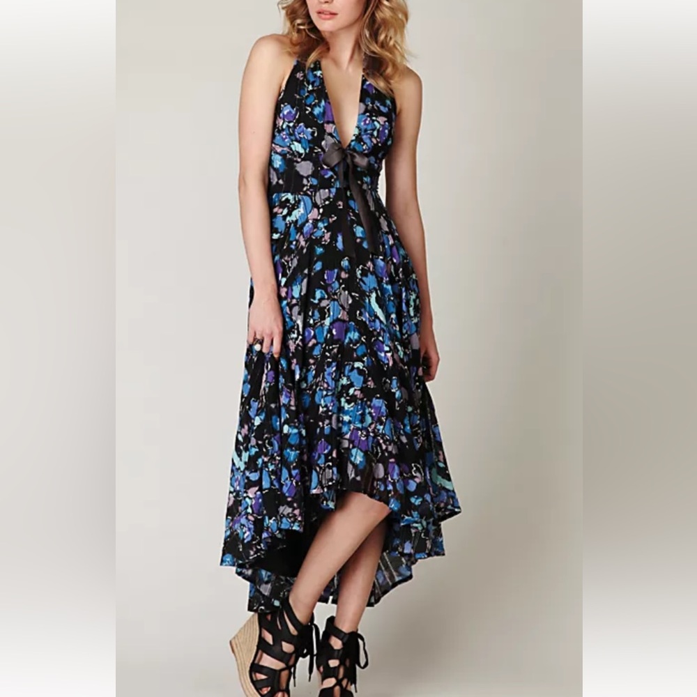 Free People Bohemian halter dress size 0